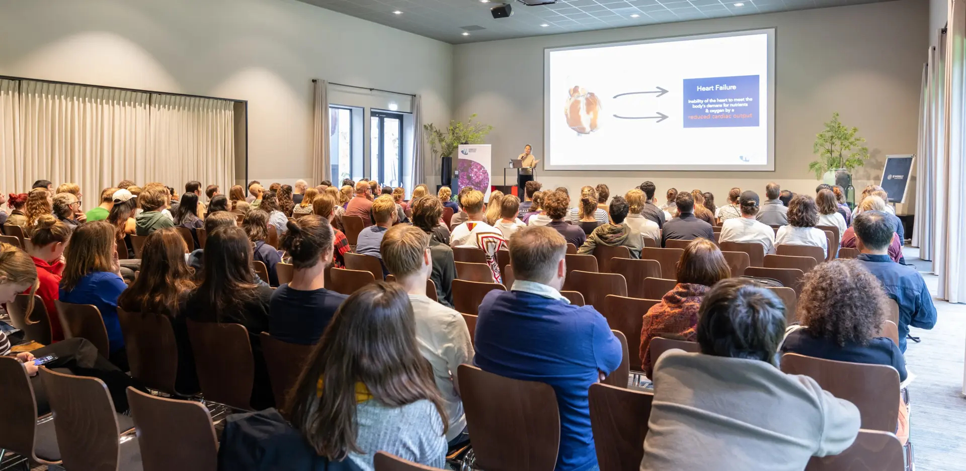 presentatie tijdens congres
